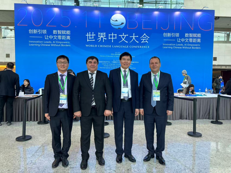 BDU nümayəndə heyəti Çinin Anhui Universitetinin Universitet şurasının sədri ilə görüşüb