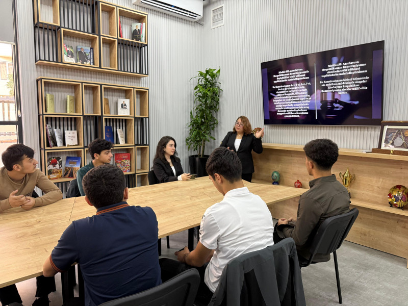 BDU-da dəyirmi masa: “Konstitusiya və təbii sərvətlər: elmi-hüquqi baxış bucağında”