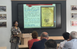 Tarix fakültəsinin təşkilatçılığı ilə “Qərbi Azərbaycan: real tarix və erməni saxtakarlığı” mövzusunda elmi seminar keçirilib