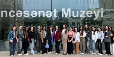 "Azərbaycan Milli İncəsənət Muzeyi" və "Azərbaycan Milli Xalça Muzeyi"nə ekskursiyası baş tutub.