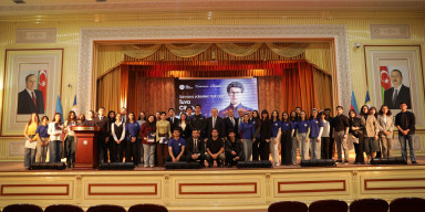 BDU-da Türkiyənin tanınmış astronavtı Tuva Cihangir Ataseverlə görüş