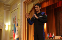 BDU-da Türkiyənin tanınmış astronavtı Tuva Cihangir Ataseverlə görüş