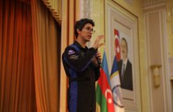 BDU-da Türkiyənin tanınmış astronavtı Tuva Cihangir Ataseverlə görüş