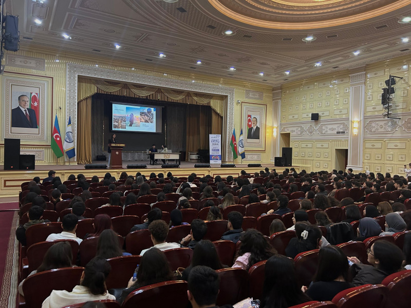 BDU tələbələri “AIESEC Azərbaycan” beynəlxalq gənclər təşkilatının fəaliyyəti barədə məlumatlandırılıb