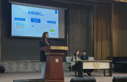BDU tələbələri “AIESEC Azərbaycan” beynəlxalq gənclər təşkilatının fəaliyyəti barədə məlumatlandırılıb