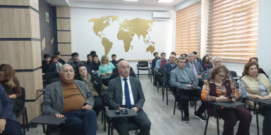 Coğrafiya fakültəsində ərzaq təhlükəsizliyi problemləri ilə bağlı elmi seminar keçirilib