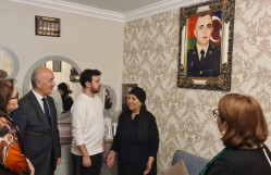 Şəhid ailəsi ziyarət edilib