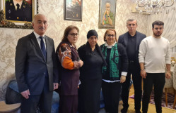 Şəhid ailəsi ziyarət edilib