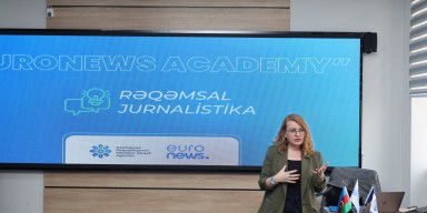 “Euronews Academy” layihəsi çərçivəsində “Rəqəmsal Jurnalistika ” mövzusunda təlim proqramına başlanıb