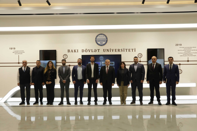 “Anthology” şirkətinin nümayəndə heyəti BDU-da olub