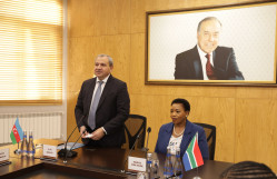 BDU-da Cənubi Afrika Respublikasının nümayəndə heyəti ilə görüş keçirilib