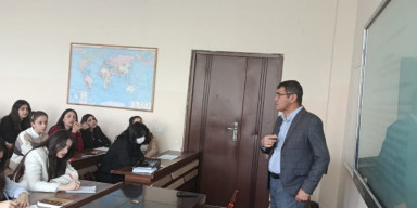 Tarix fakültəsində ustad dərsi keçirilmişdir
