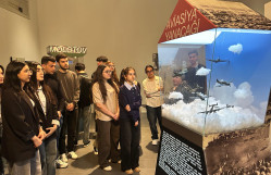 BDU tələbələri akademik Yusif Məmmədəliyevin Memorial Muzeyində