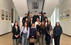 BDU tələbələri akademik Yusif Məmmədəliyevin Memorial Muzeyində