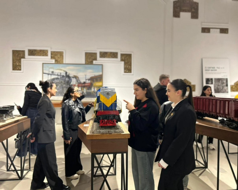 DƏMİRYOL MUZEYİNƏ EKSKURSİYA