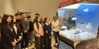 BDU tələbələri akademik Yusuf Məmmədəliyevin Memorial Muzeyində