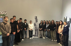 BDU tələbələri akademik Yusuf Məmmədəliyevin Memorial Muzeyində