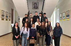 BDU tələbələri akademik Yusuf Məmmədəliyevin Memorial Muzeyində