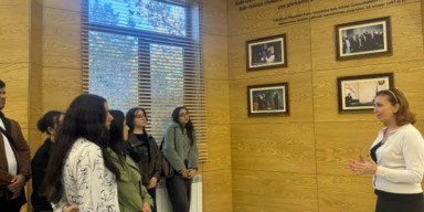 Tələbələrimiz üçün Heydər Əliyev Mərkəzinə ekskursiya təşkil olunub