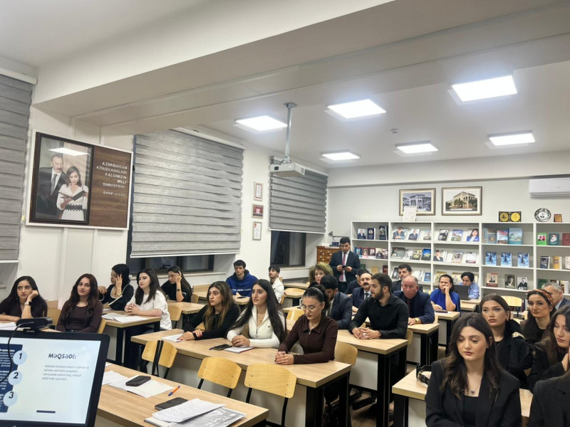 FAKÜLTƏDƏ VEBİNAR TƏŞKİL EDİLİB