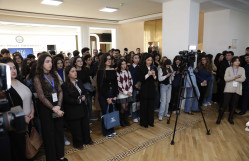 BDU-da tarixi Zəfərin 5 illik yubileyinə həsr olunmuş ixtisaslaşmış Karyera Sərgisi keçirilib