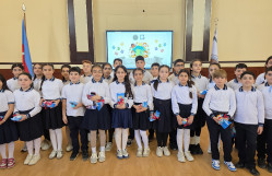 BDU-da şagirdlərlə görüş: “Hüquq və suverenlik uşaqların gözü ilə”