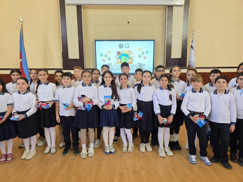 BDU-da şagirdlərlə görüş: “Hüquq və suverenlik uşaqların gözü ilə”