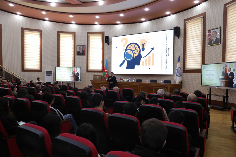 Elm və təhsil nazirinin müşaviri Nicat Məmmədlinin BDU-da “Məzun seminarı”