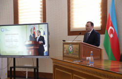 Elm və təhsil nazirinin müşaviri Nicat Məmmədlinin BDU-da “Məzun seminarı”