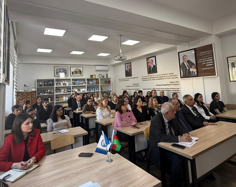 BDU-da sənaye mülkiyyəti və patentləşdirmə ilə bağlı maarifləndirici seminar