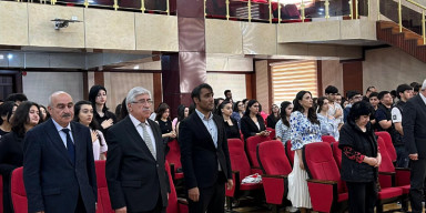 Ümummilli Lider Heydər Əliyevin anadan olmasının 102-ci ildönümü ilə bağlı “Mən fəxr edirəm ki, mən Azərbaycanlıyam” adlı tədbir keçirilib.
