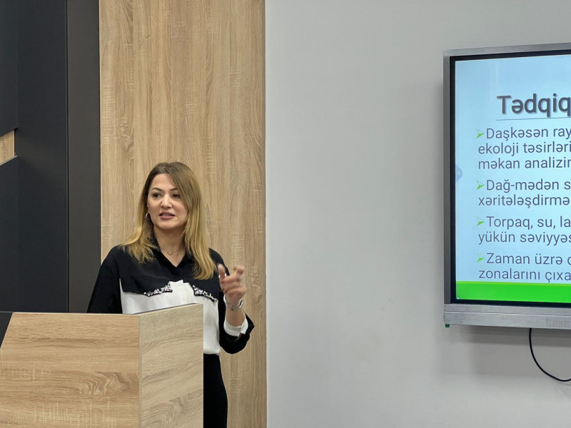 Coğrafiya fakültəsində dağ-mədən sənayesinin yaratdığı ekoloji problemlər tədqiq olunur