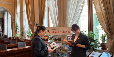 BDU tələbələri Prezident Kitabxanasında