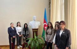 BDU tələbələri Prezident Kitabxanasında