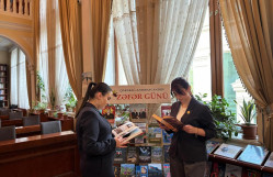 BDU tələbələri Prezident Kitabxanasında