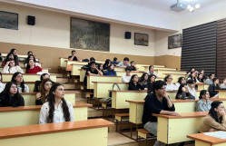 Türkiyənin Ərciyəs Universitetinin professoru BDU-da ustad dərsi keçib