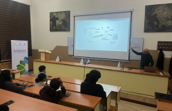 Türkiyənin Ərciyəs Universitetinin professoru BDU-da ustad dərsi keçib