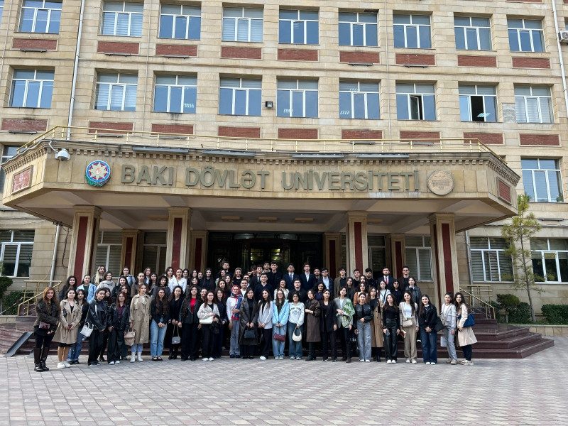 BDU-da “İƏT Modeli Beynəlxalq Münasibətlər Akademiyası – 2025” layihəsinin simulyasiya konfransına hazırlıq sessiyası