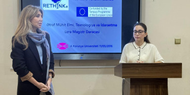 SOCAR Polimer Zavodunun baş ekoloqu ilə görüş keçirilib