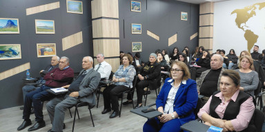Coğrafiya fakültəsində Xəzərsahili landşaftların transformasiyasına həsr olunmuş elmi seminar keçirilib