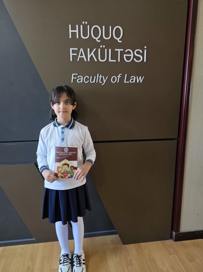 BDU tələbələri "Əsas Qanunun işığında- Konstitusiya" adlı hüquqi maarifləndirici vəsait hazırlayıblar