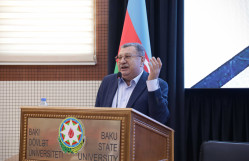 BDU-da Azərbaycanın ilk proqramçısı Ramin Mahmudzadənin 90 illik yubileyinə həsr olunmuş elmi-praktik konfrans keçirilib