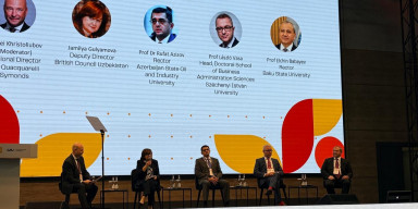 BDU-nun rektoru “QS Eurasia Forum 2025” çərçivəsində sessiyada çıxış edib