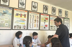 Biology faculty students have successfully completed their pedagogical internship