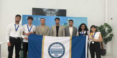 The Baku State University team, which included students from the Faculty of Biology, achieved success at Enactus