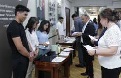 A competition titled “EcoDay-2025” was held at the Faculty of Biology in honor of World Environment Day