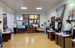 A competition titled “EcoDay-2025” was held at the Faculty of Biology in honor of World Environment Day