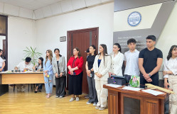 A competition titled “EcoDay-2025” was held at the Faculty of Biology in honor of World Environment Day