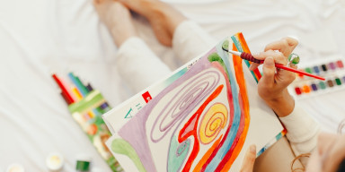 An “Art Therapy” masterclass was held at the initiative of a student from the Faculty of Biology