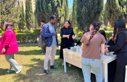 An “Art Therapy” masterclass was held at the initiative of a student from the Faculty of Biology